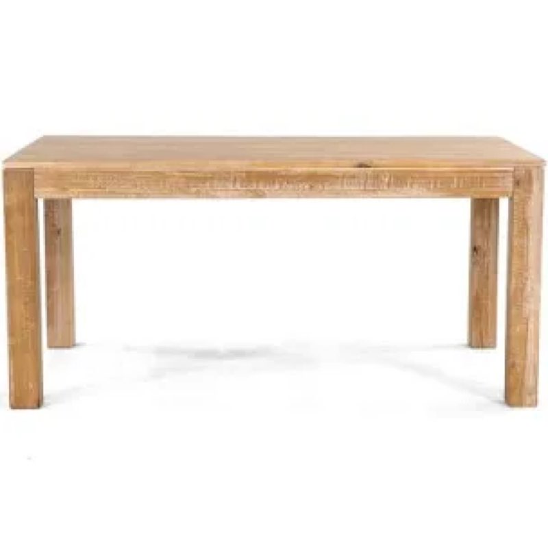 similar natural Montauk Pine Solid Wood Dining Table