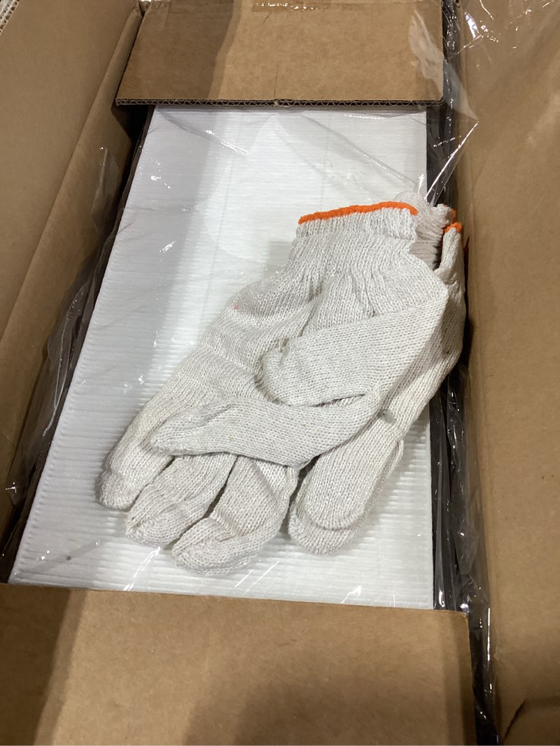 Condition photo showing New/Like New for front trunk hepa carbon air filters kit fit for tesla model y/model y l/model y juniper 2020-2026, hepa air filters *2 and hepa carbon filters *2 per package, 4 packs white with installation tools 4pcs white