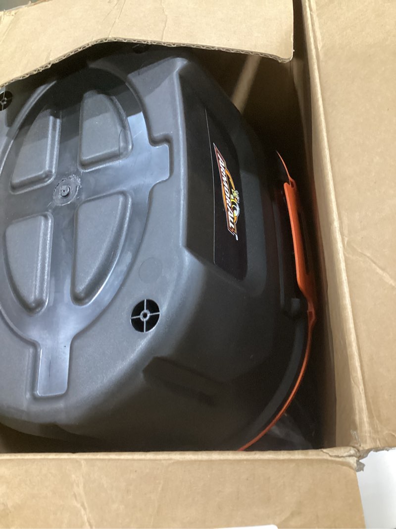 Condition photo showing As Is for armor all aa255w wet/dry utility vac 2.5 gallon, 2.5-gallon,120 volts (ac), orange/black update 2.5 gal