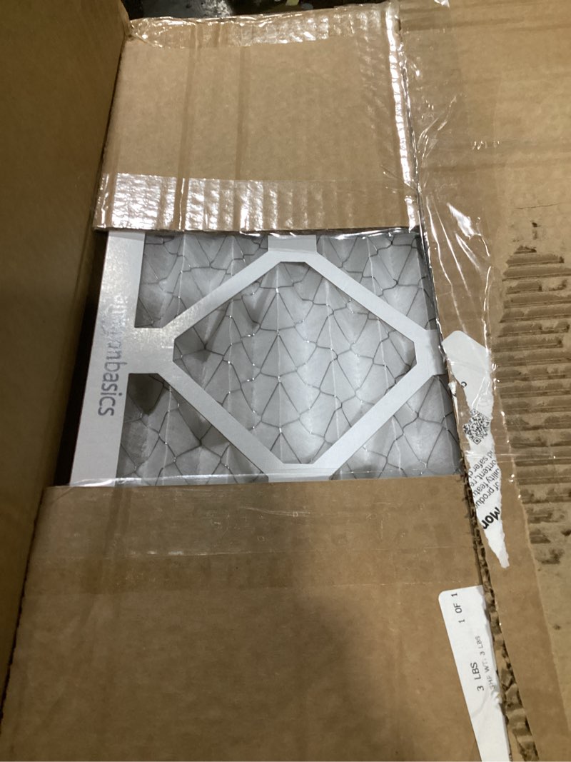 Condition photo showing Good Condition for amazon basics 14x20x1 air filter 6 pack, merv 8 ac furnace filters (actual size: 13.75" x 19.75" x 0.75")