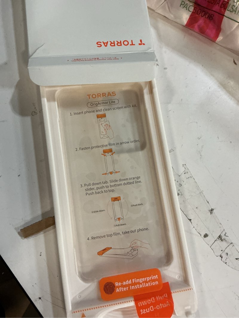 Condition photo showing Good Condition for torras origarmor for samsung galaxy s26 ultra screen protector [100% anti reflection] [full coverage fit] military-grade shatterproof 9h+ tempered glass anti-scratch screen protector s26 ultra 1-pack samsung galaxy s26 ultra?6.9 inch?