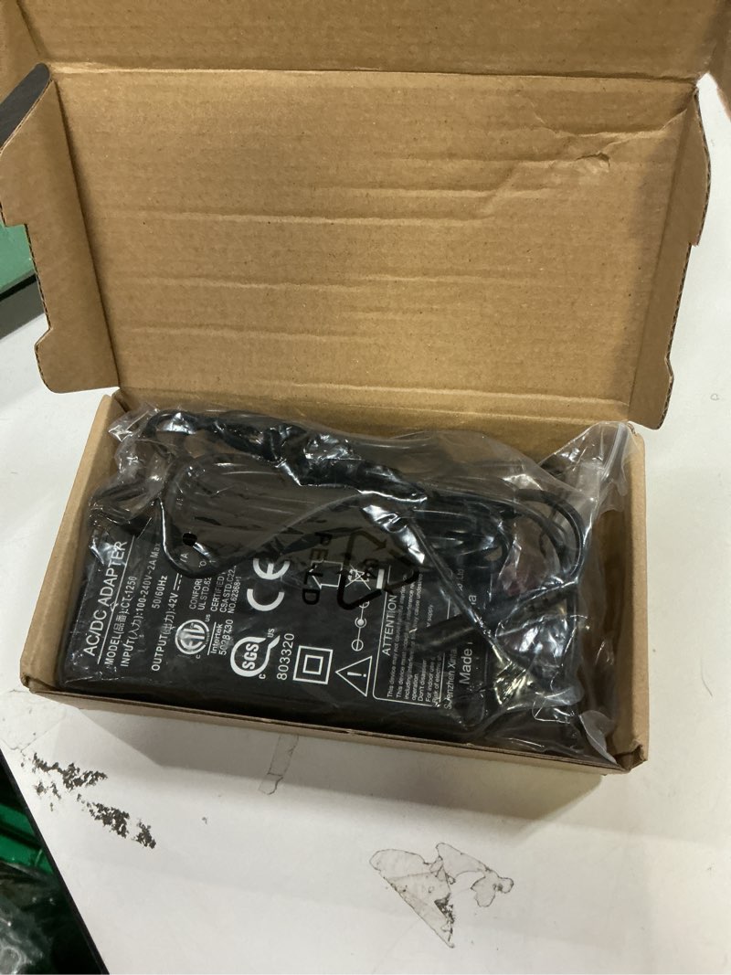 Condition photo showing Good Condition for wukur 42v 1.7a charger for segway ninebot scooters compatible with ninebot electric scooter es2, es4, e22, es1l, e2 pro, f20, f25, f30, f40, f2, f2 plus, f2 pro, d18, d28, d40, air t15 power adapter