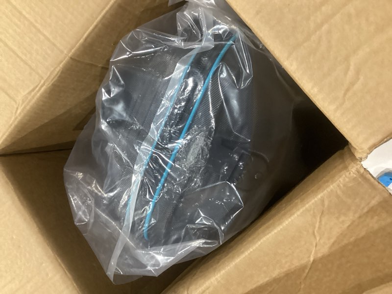 Condition photo showing Good Condition for golf travel bags for airlines with hard case top & wheels, hard shell top protect golf club, made of 1680d heavy duty oxford, internal strap for fixing, lightweight and easy to maneuver midnight fjord