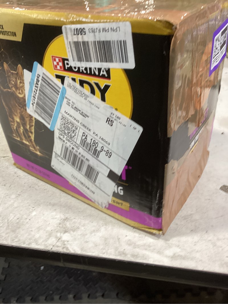 Condition photo showing New/Like New for purina tidy cats performance plus tidy feet low tracking unscented clumping multi cat litter - 22 lb box