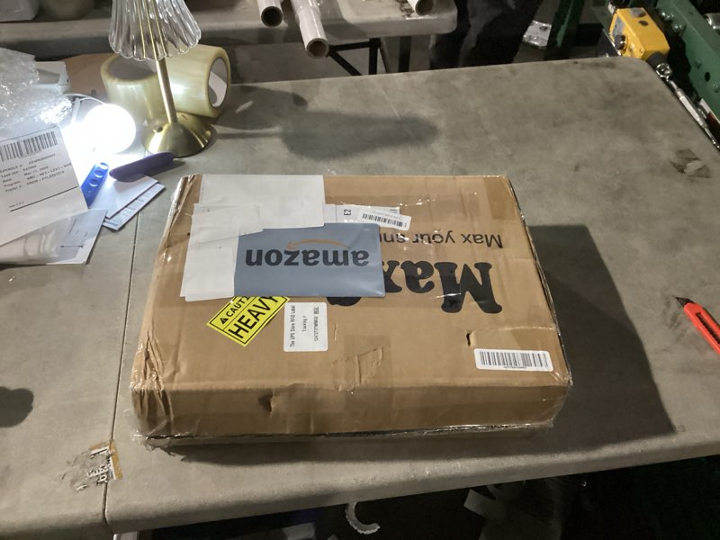 Condition photo showing Good Condition for MaxSmeo Side Table with Charging Station, 3-Tier Small End Table with USB Ports and Outlets, Modern 