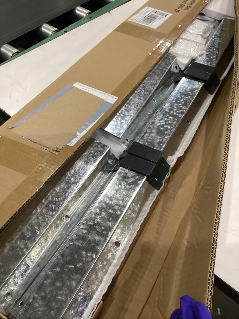 Condition photo showing Good Condition for 8x4x1ft(2 pcs) galvanized raised garden bed,outdoor planter box metal patio kit planting bed for vegetables flowers herb,silver 8x4x1ft(2 pcs) silver