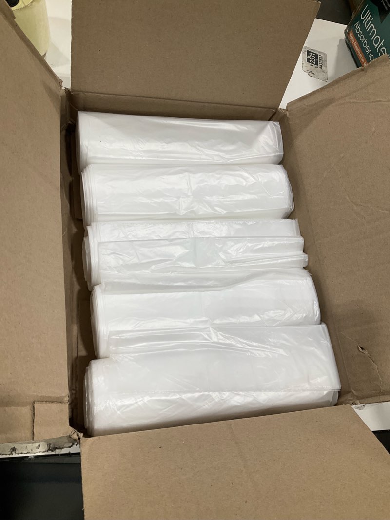 Condition photo showing Good Condition for Reli. SuperValue 40-45 Gallon Trash Bags Heavy Duty | 125 Trash Bags | Super Sizeable for Serious Garbage Cleanup (Clear)