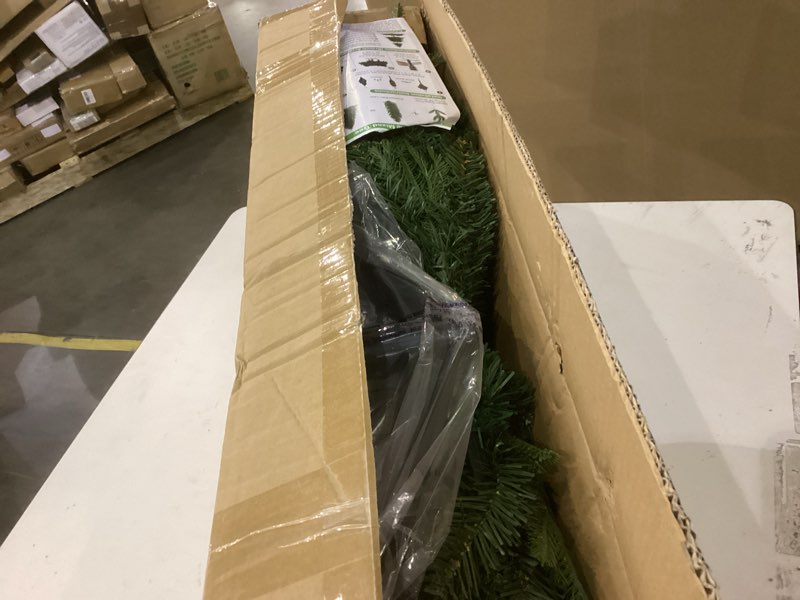 cadrim 6ft artificial christmas tree, green, premium unlit realistic spruce for outdoor and indoor d