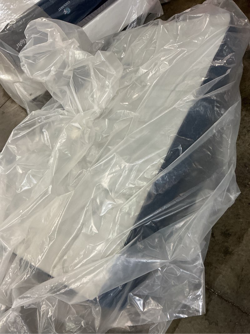 Condition photo showing As Is for Serta Five Star Mattress Tranquility 10-Inch Medium – Twin– Zoned Lumbar Support, Pressure Relief, Cooling Foam – Bed-in-a-Box– 100 Night Trial, 10-Year Limited Warranty Level 3 Medium 10" Twin