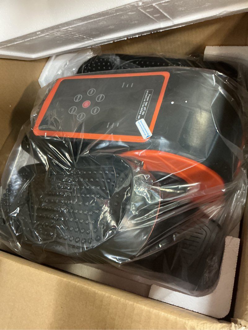 Condition photo showing New/Like New for Under Desk Elliptical Exercise Machine, Ellipse Leg Exerciser as Seen on TV with Remote, 15 Adjustable Speed, Portable Leg Exerciser While Sitting for Seniors, Quiet Elliptical Machine for Home Office Square panel