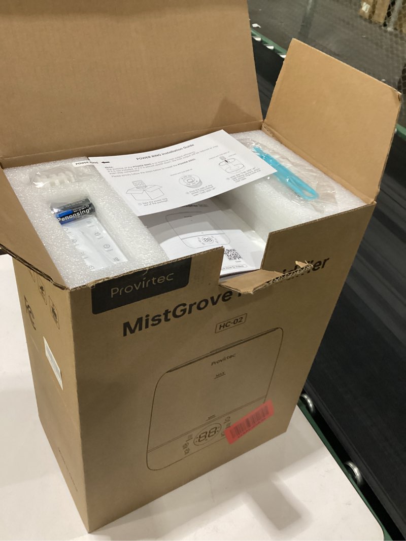 Condition photo showing Good Condition for provirtec 6l self-cleaning humidifier for large room, cleancare warm & cool mist, no-leak design & top fill, 60 hour runtime, quiet ultrasonic auto mode with remote control for bedroom & home