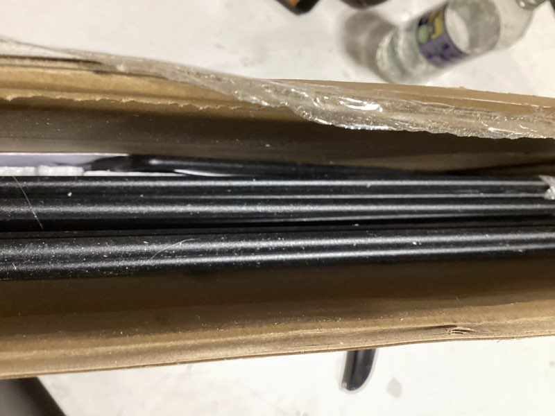 Furinno Rata 3-Tier Industrial Multipurpose Flat Base Shelf Display Rack, Marble White