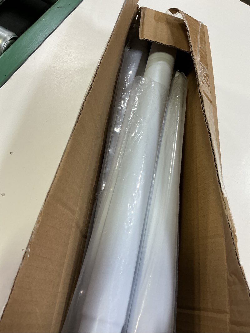 Condition photo showing Good Condition for Closet Rod, 17 to 51 Inch 1.3 Inch Diameter Heavy Duty Adjustable Closet Rods for Hanging Clothes Heavy Duty Closet Hanging Rod Matte White Closet Poles for Wardrobes 17-51" Matte White