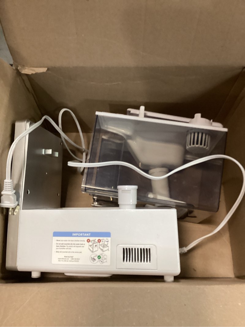 Condition photo showing As Is for LEVOIT LV600S Smart Warm and Cool Mist Humidifiers for Home Bedroom Large Room, (6L) 753ft² Coverage, Quickly & Evenly Humidify Whole House, Easy Top Fill, App & Voice Control - Quiet Sleep Mode