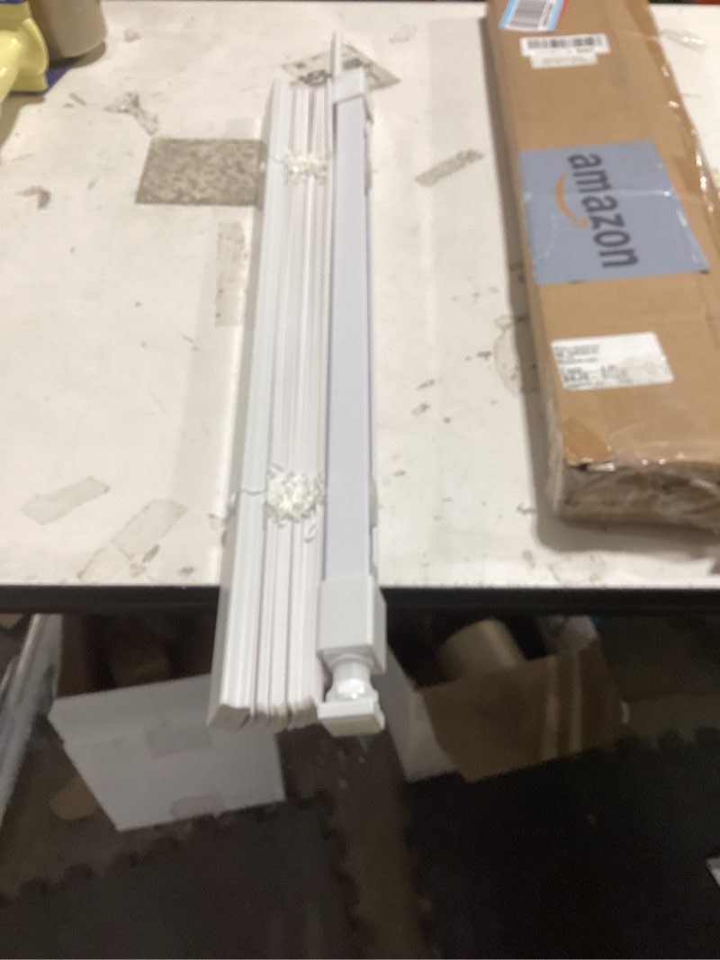 Condition photo showing Good Condition for blindsavenue cellular honeycomb cordless polyester shade, 9/16" single cell, light filtering, white, size: 35" w x 48" h