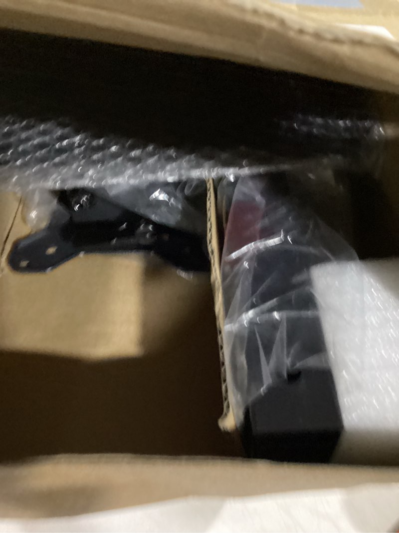Condition photo showing Good Condition for huanuo dual monitor stand for 13 to 34 inch, max load 44 lbs, vertical monitor mount, freestanding monitor riser with swivel, tilt, rotation, 13 height settings, max vesa 100x100