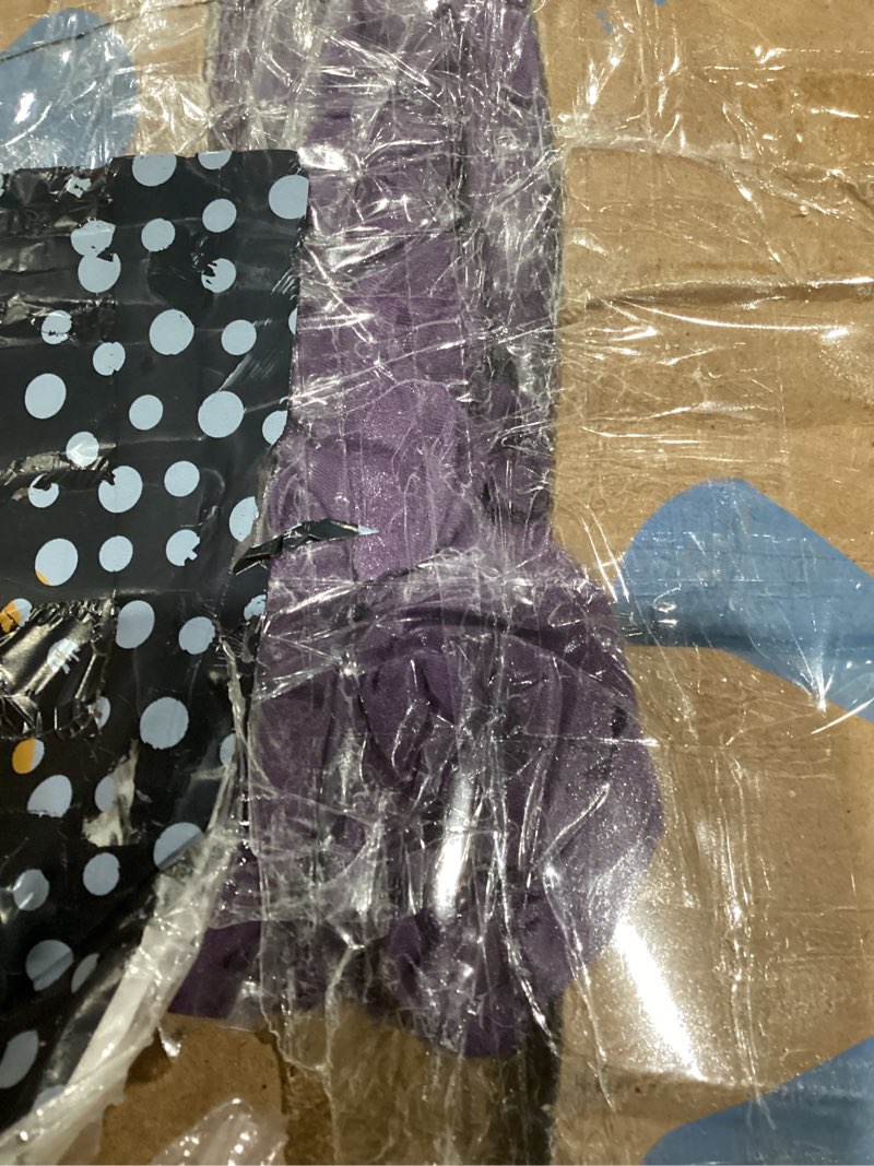Condition photo showing As Is for hyleory all season queen size bed comforter - cooling goose down alternative quilted duvet insert with corner tabs - winter warm - machine washable - purple queen?88*88? purple