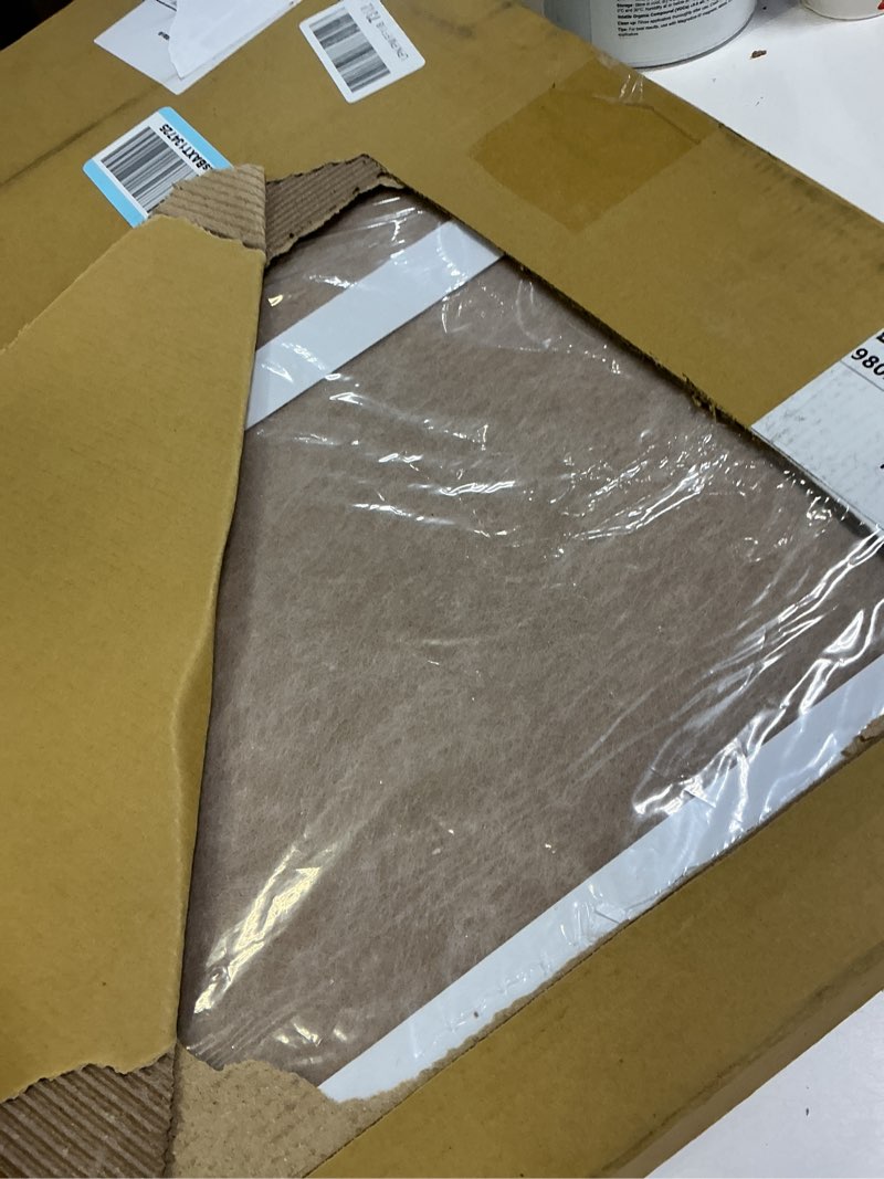 Condition photo showing Good Condition for Large Bulletin Board, 48 X 36 inches Felt Board Notice Pin Board, 4' x 3'Cork Board Alternative for Wall, Self-Adhesive Vision Board Mood Board Foldable Photo Board with 30 Pushpin (Beige Brown) Beige Brown 48 x 36inches