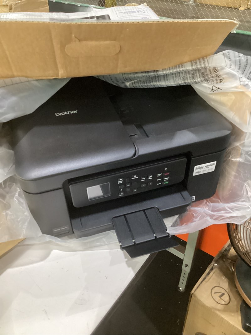 Condition photo showing As Is for (not tested)brother work smart mfc-j1360dw wireless color inkjet printer, all-in-one print/scan/copy, best for home and home office