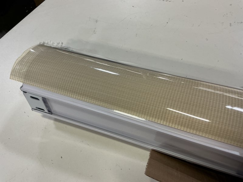 Condition photo showing Good Condition for zebra blinds window blind zebra shade blinds for windows roller sheer shades privacy light filtering shades for home kitchen bathroom (width 45'' x height 72'' cream) 45"w x 72"h cream
