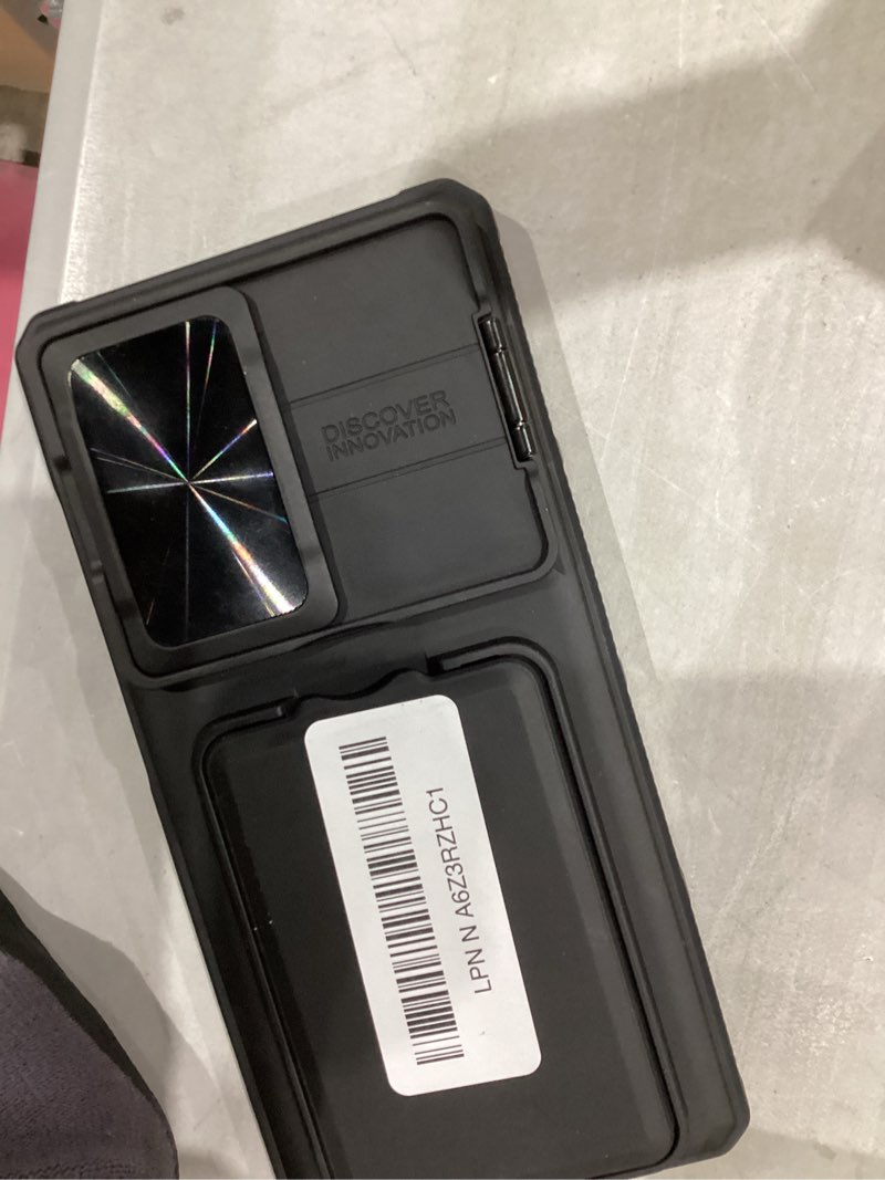 Condition photo showing Good Condition for SSLOTSCASE for Samsung Galaxy S25 Ultra Case with 2X Screen Protector, HD Clarity Anti-Scratch, Card Holder & Kickstand & Slide Camera Lens Cover, Rugged Shockproof Phone Cover for S25 Ultra, Black Black with Screen Protector S25 Ultra