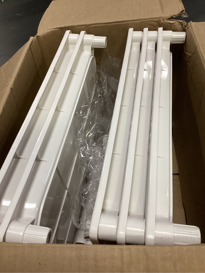 Condition photo showing Good Condition for 5-tier seed starter trays plant stand with led grow light (auto-timer), bottom watering designed for indoor greenhouse plants, fits small pots & seedling cell trays - white