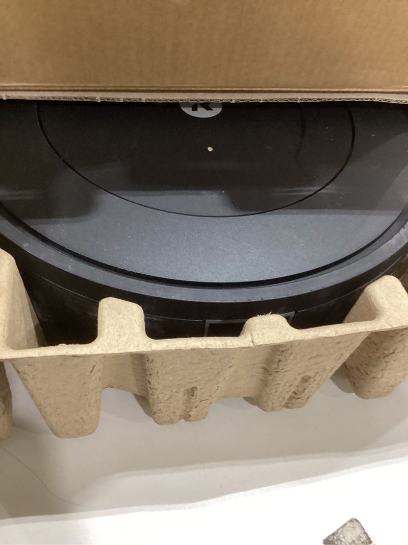 Condition photo showing As Is for iRobot Roomba Vac Robot Vacuum (Q0120) - Easy to use, Power-Lifting Suction, Multi-Surface Cleaning, Smart Navigation Cleans in Neat Rows, Self-Charging, Alexa