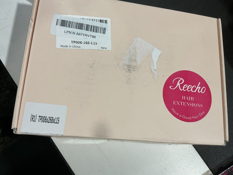 Condition photo showing New/Like New for REECHO Hair Topper, Short Wiglet Hair Topper for Women with Thinning Large Coverage Synthetic Top Cr