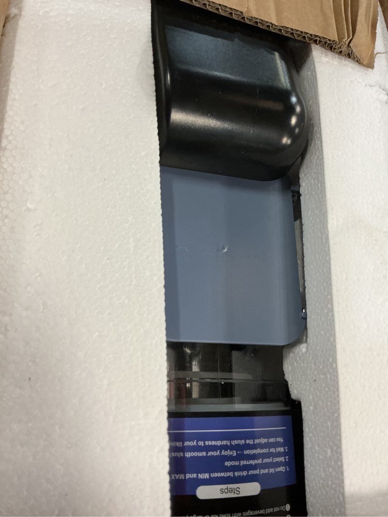 Condition photo showing Good Condition for lifecreek 98oz slushie machine for home with no ice needed, 6 preset programs, self-cleaning function, quiet operation, perfect for making frozen margaritas, milkshakes, smoothies, frappes,blue