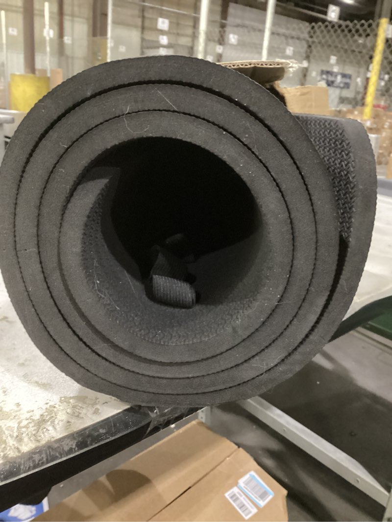 Condition photo showing Good Condition for Hatha Yoga Large TPE Yoga Mat 6'x4'x1/2" Extra Thick Non-Slip Exercise Mat - for Yoga Pilates & Home