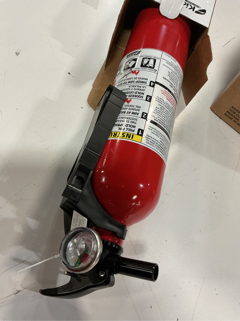 Condition photo showing Good Condition for kidde, fa110g, multi purpose fire extinguisher for home, office, dorm, residential, 1a10bc 1 pack