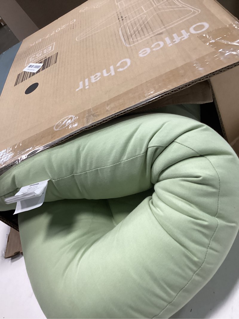 Condition photo showing As Is for Baby Lounger - Baby Lounger for Newborn, 0-24 Months, Infant Lounger for Home and Travel, Soft Cotton, Baby Nest Lounger, Newborn Babies Essentials Gifts, Green (Lounger Cover Included)