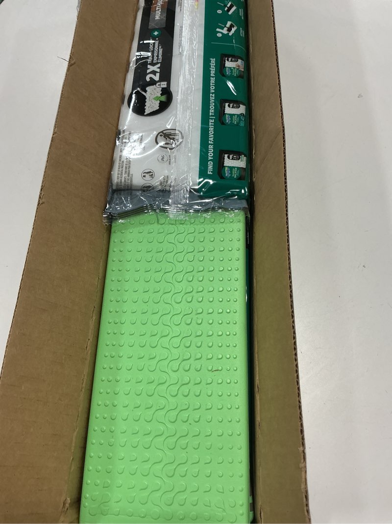 Condition photo showing Good Condition for Swiffer Sweep & Mop Deluxe 2-in-1 Floor Mopping and Sweeping Kit, Multi-Surface Kit for Floor Cleaning, Includes 1 Sweeper Device, 5 Heavy Duty Dry Sweeping Cloths, 6 Heavy Duty Wet Mopping Cloths Deluxe Starter Kit