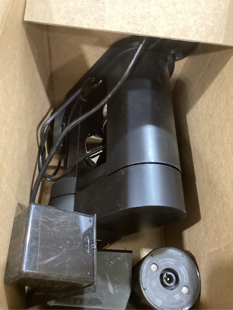 Condition photo showing As Is for nespresso vertuo next deluxe coffee and espresso maker by breville with aeroccino milk frother matte black machine + milk frother