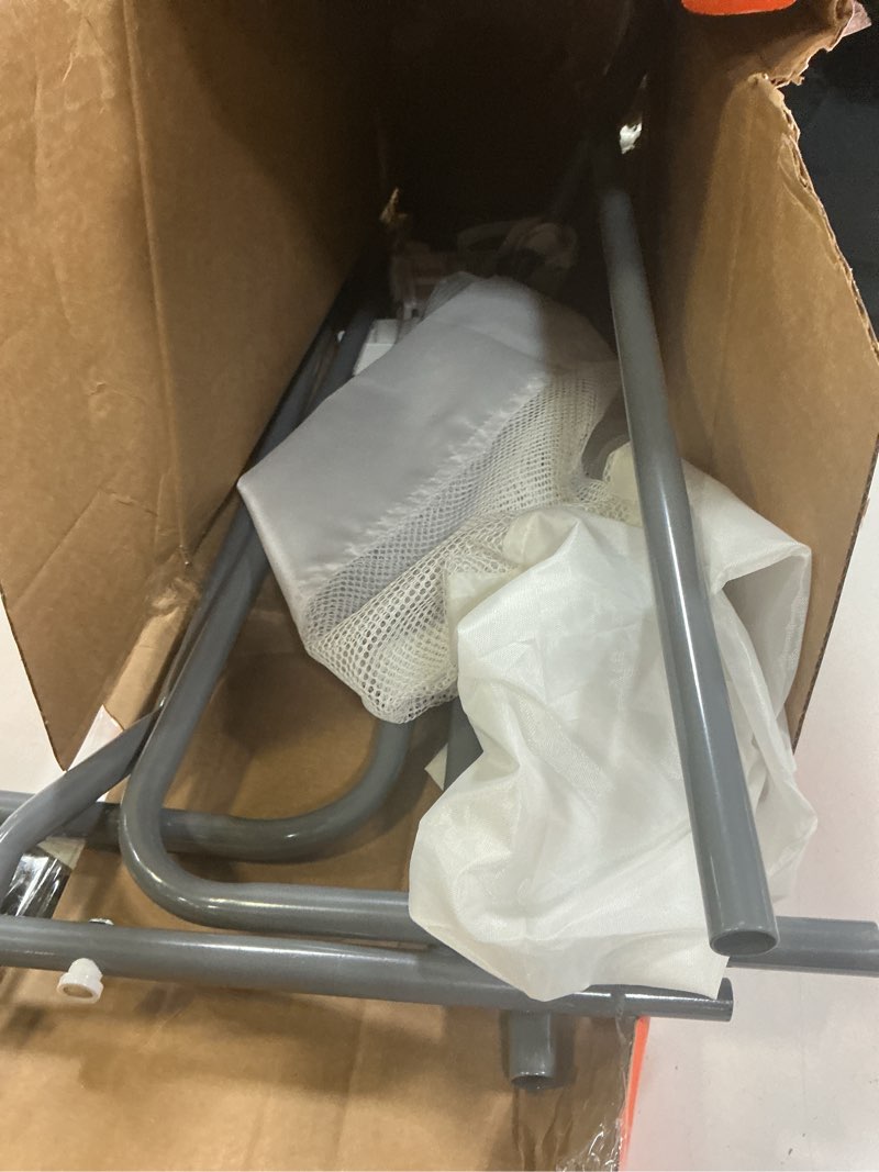 Condition photo showing As Is for Regalo Safety Swing Down Bed Rail Guard for Toddlers, Bed Safety Rail with Patented Gap Guard, Fits Twin, Full & Queen Mattress, White, Tested & Safe for 30 Years, American Designed, Family Owned 43 Inch