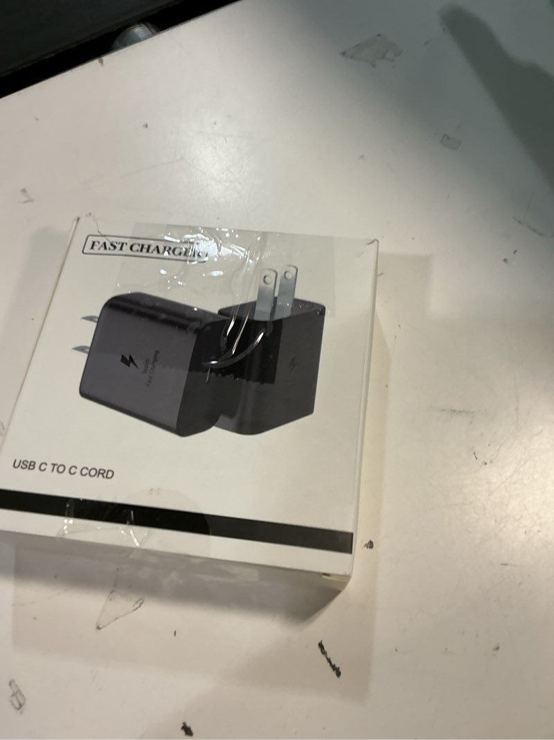 Condition photo showing New/Like New for 45w super fast charger usb c- 45 watt type c fast charging android phone charger compatible with samsung galaxy s25 ultra/s25/s25+/s26/s26+/s26ultra/s24+/s24 ultra/s23 ultra tab,6ft c cable black