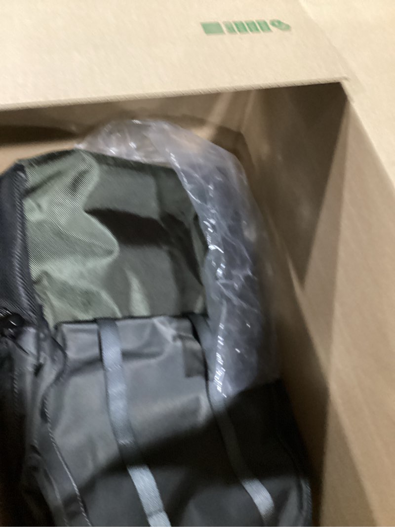 Condition photo showing Good Condition for lovevook 40l travel backpack for women & men, airline approved carry on backpack, tsa personal item bag fits 17.3 inch laptop, waterproof weekender overnight bags suitcase for work, light green light green-beige-olive green 40l-17.3inch-3pcs
