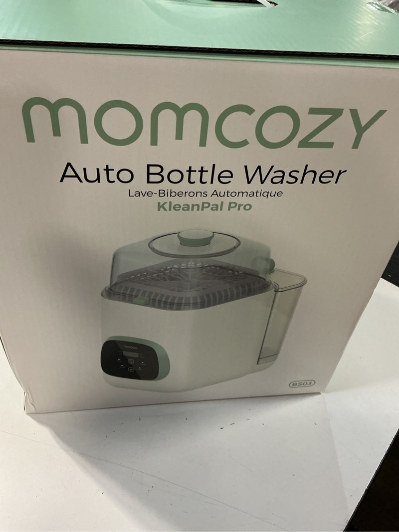 Condition photo showing New/Like New for momcozy kleanpal pro baby bottle washer, sterilizer & dryer - all-in-one cleaning machine for bottles, pump parts & baby essentials - time-saving & effortless care