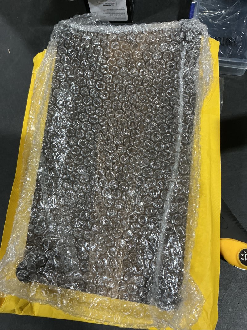 Condition photo showing New/Like New for Amyhill Wood Pedestal Stand Kitchen Soap Tray Farmhouse Wooden Riser Stand for Kitchen Bathroom Counter Table Decor Plant Candle Vases Display (Dark Brown, 12 x 7 inch) 12 x 7 inch Dark Brown