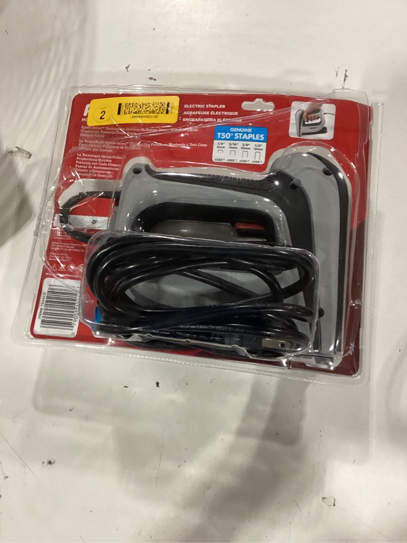 Condition photo showing Good Condition for t50acd compact electric staple gun