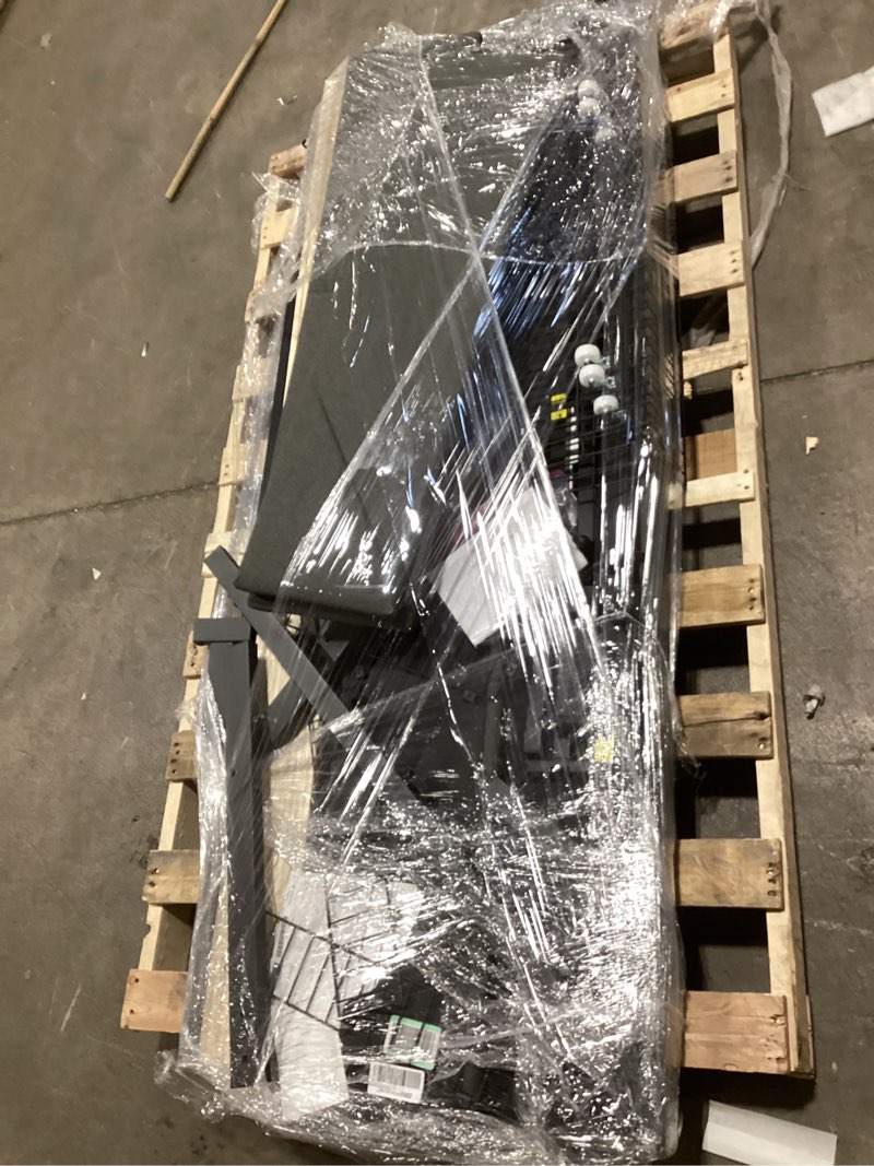 Platform bed with headboard QESSCLX003