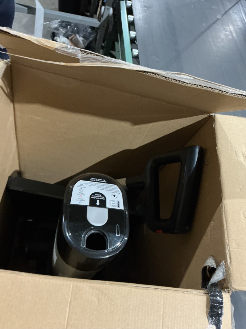 Condition photo showing As Is for shark | wet dry vacuum cleaner | vacuum and mop combo | hydrovac messmaster | 3-in-1 self-cleaning + powerful suction | 2 brushrolls & 2 solutions included | hardwood floor & area rug cleaner | aw261 cordless w/ premium