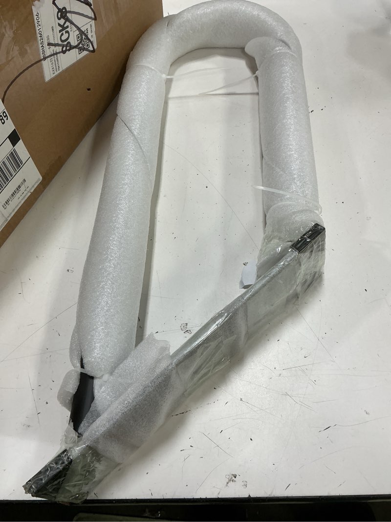 Condition photo showing Good Condition for 18" u-shaped stair handrails for 1-2 steps, black stair railings for indoor or outdoor, wall mounted hand railings for porch garage, safety grab bar for stairs