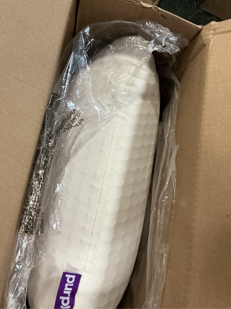 Condition photo showing Good Condition for purple harmony pillow – talalay latex foam cooling pillow for combo or side sleepers, 360º hex gelflex grid for no-pressure support and luxurious weightless feel - king, medium feel, tall height king - tall