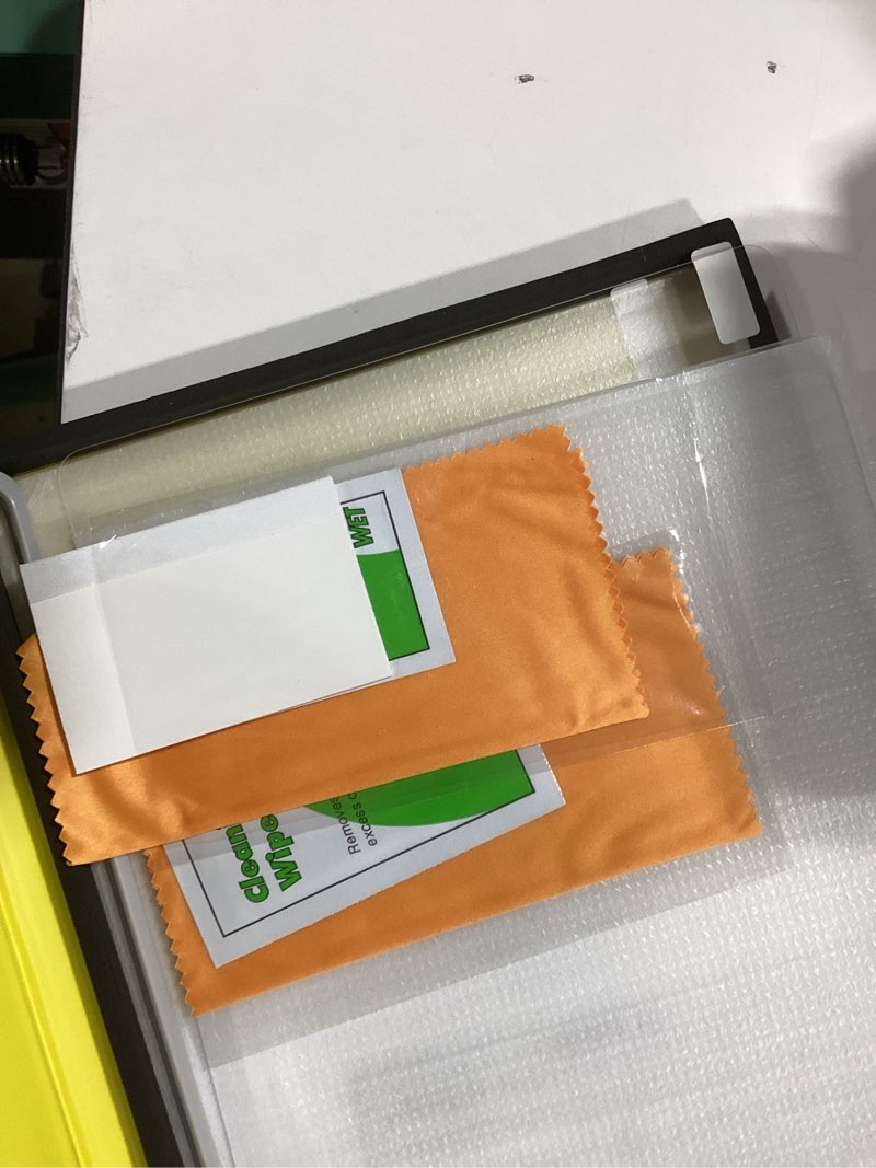 Condition photo showing Good Condition for jetech screen protector for samsung galaxy tab s10 plus 2024/tab s9 plus/tab s9 fe plus 2023 12.4-inch, with easy installation frame, tempered glass film, hd clear, 2-pack tabs10plus/s9plus/s9feplus