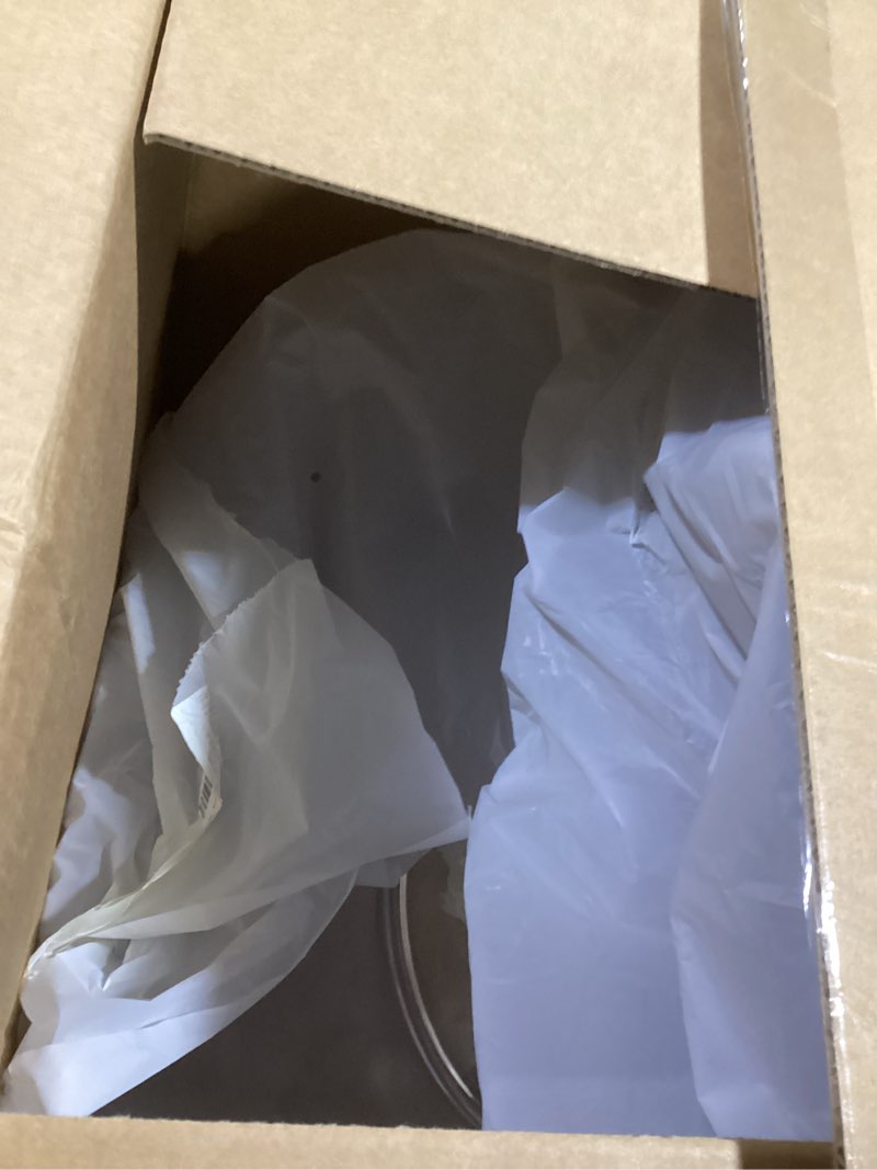 Condition photo showing Good Condition for milk bath tub for baby photography - clear acrylic oval photo prop tub, 18.8" × 13.7" × 10.8", curved rim & wide base for newborn & sitter sessions, photographers & parents