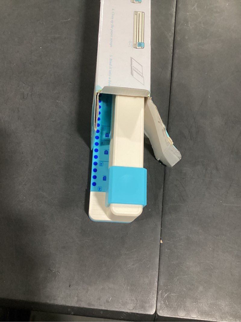 Condition photo showing Good Condition for manual binding system, 30-hole paper punches for crafting, fits a4, b5, a5, b6, a6, b7 & a7 paper sizes, easy to use paper hole puncher for home, school & office