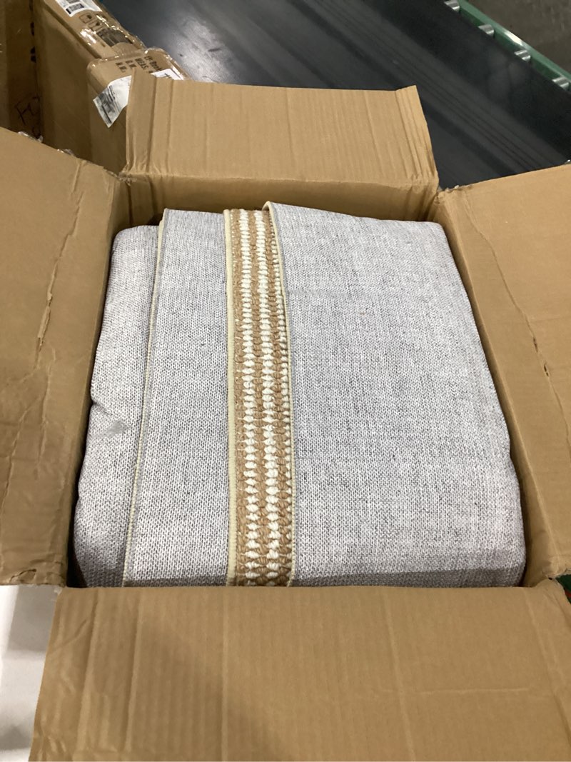 Condition photo showing As Is for (not in original box)bedsure 8x10 fluffy area rugs for living room, machine washable rugs, non-slip backing, non-shedding, pet friendly throw rug for bedroom dining room, rug for kids room, strawberry cream 8'x10' 03 - strawberry cream