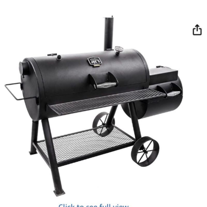 oklahoma joe's longhorn reverse flow offset smoker - 17202053