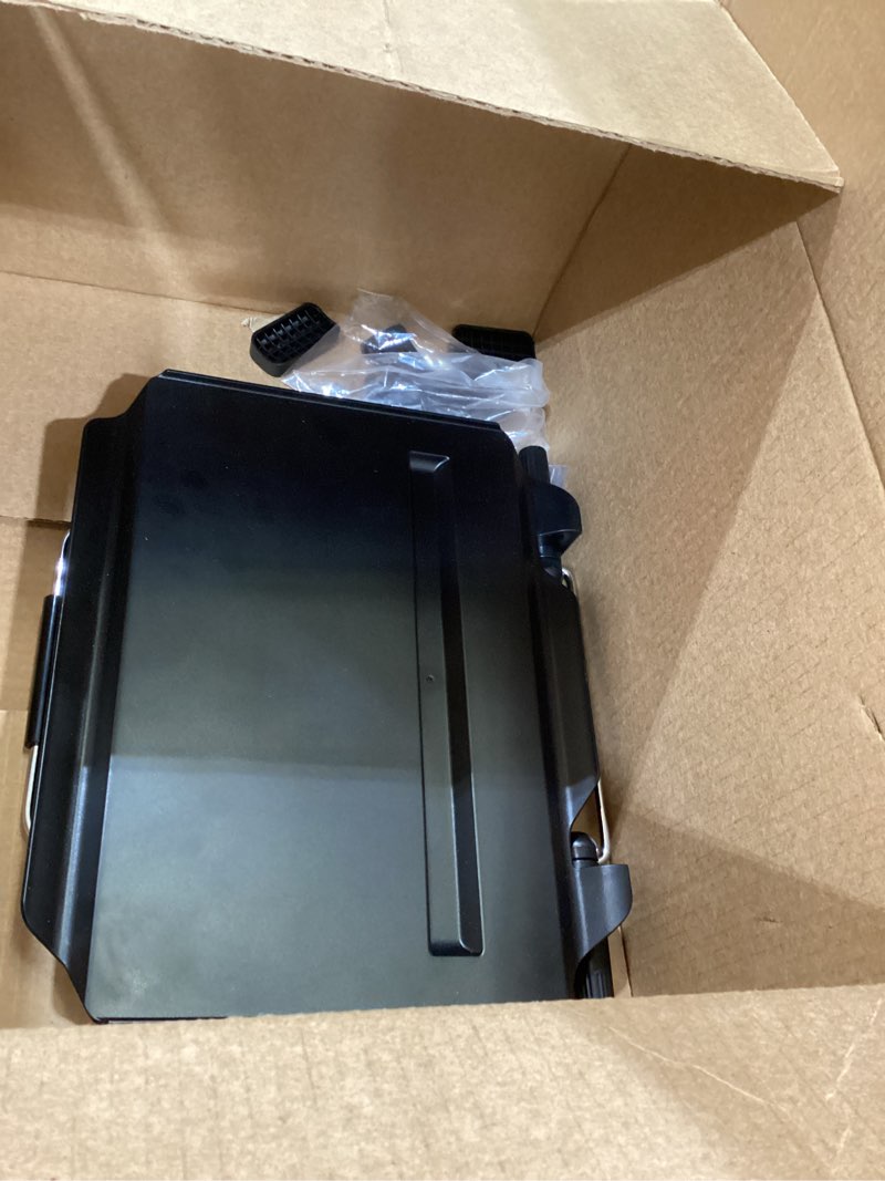 Condition photo showing Good Condition for 2 in 1 Car Steering Wheel Tray / Back Seat Headrest Tray for Eating Food Drink and Writing Laptop Work, XERGUR Black Car Desk